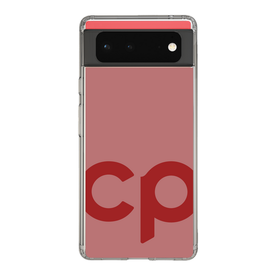 Slim Protection Case［ Original - CASEPLAY Initial - Red ］