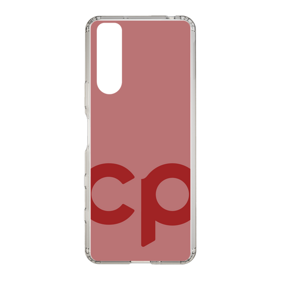 Slim Protection Case［ Original - CASEPLAY Initial - Red ］