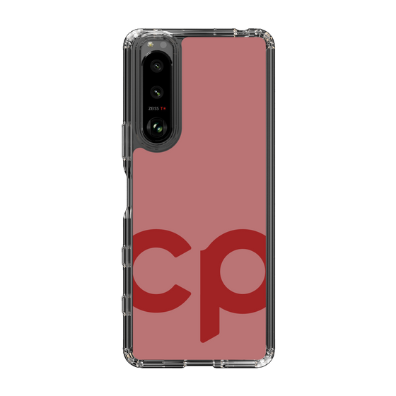 Slim Protection Case［ Original - CASEPLAY Initial - Red ］