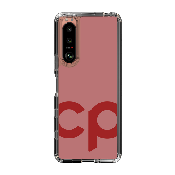 Slim Protection Case［ Original - CASEPLAY Initial - Red ］