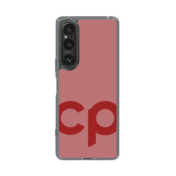 Slim Protection Case［ Original - CASEPLAY Initial - Red ］