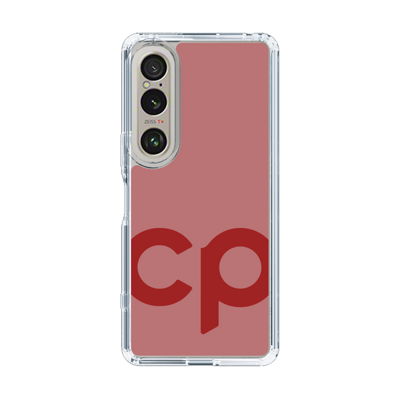 Slim Protection Case［ Original - CASEPLAY Initial - Red ］