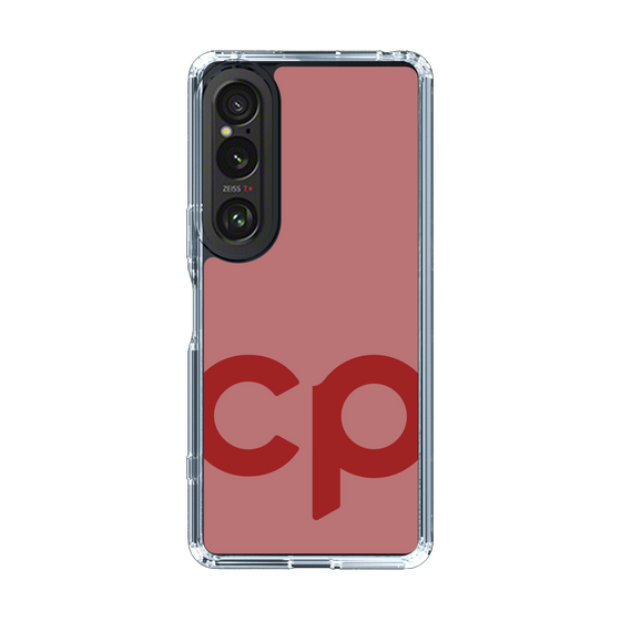 Slim Protection Case［ Original - CASEPLAY Initial - Red ］