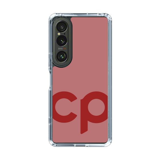 Slim Protection Case［ Original - CASEPLAY Initial - Red ］