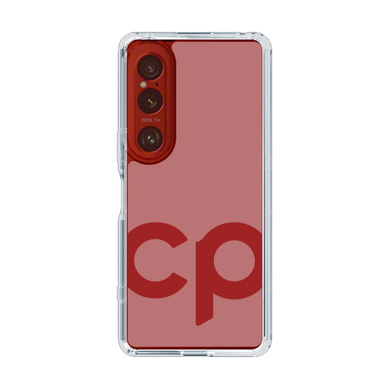 Slim Protection Case［ Original - CASEPLAY Initial - Red ］