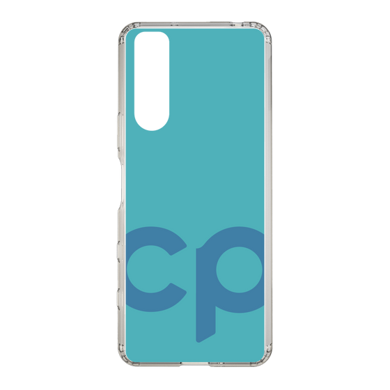 Slim Protection Case［ Original - CASEPLAY Initial - Light Blue ］