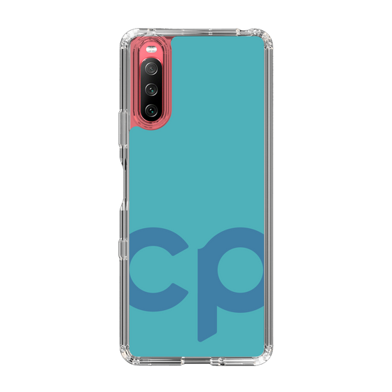 Slim Protection Case［ Original - CASEPLAY Initial - Light Blue ］