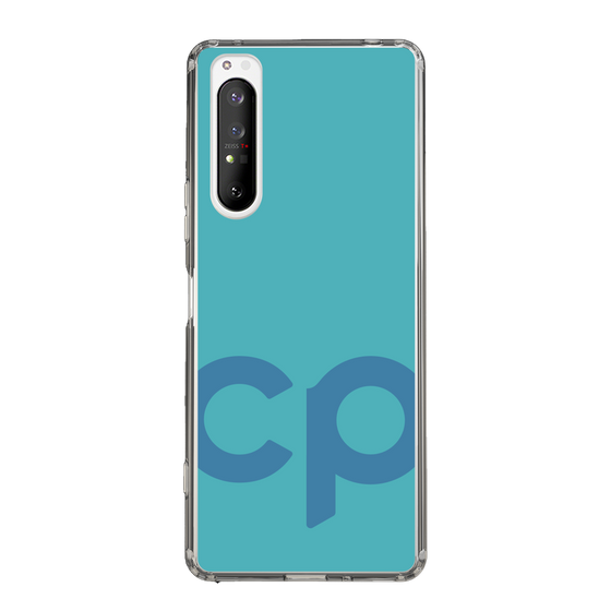 Slim Protection Case［ Original - CASEPLAY Initial - Light Blue ］