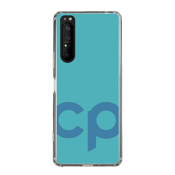 Slim Protection Case［ Original - CASEPLAY Initial - Light Blue ］
