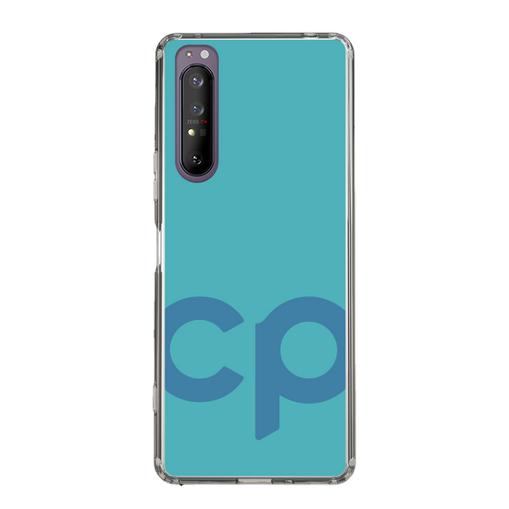 Slim Protection Case［ Original - CASEPLAY Initial - Light Blue ］