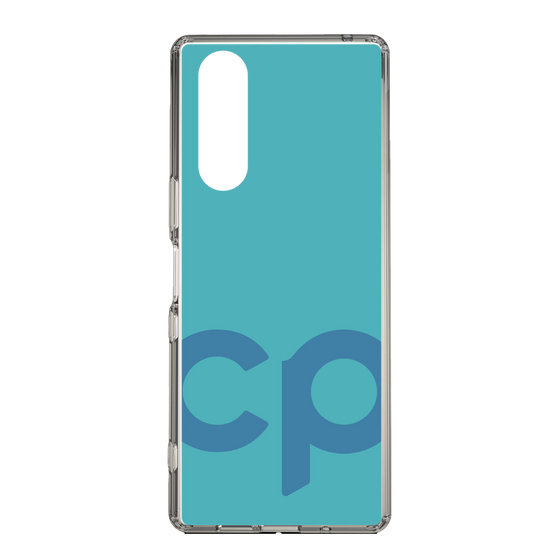 Slim Protection Case［ Original - CASEPLAY Initial - Light Blue ］