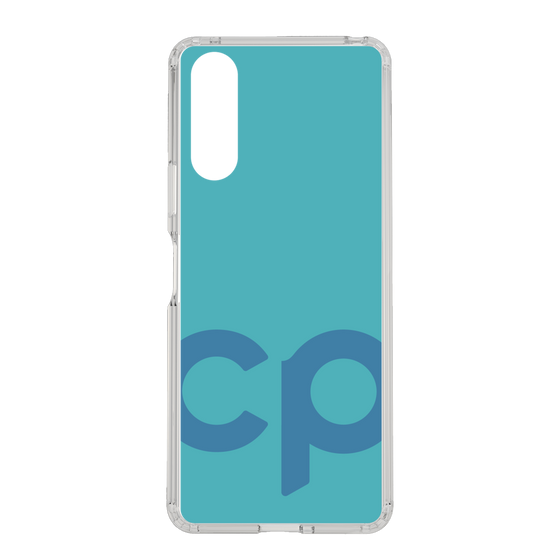 Slim Protection Case［ Original - CASEPLAY Initial - Light Blue ］