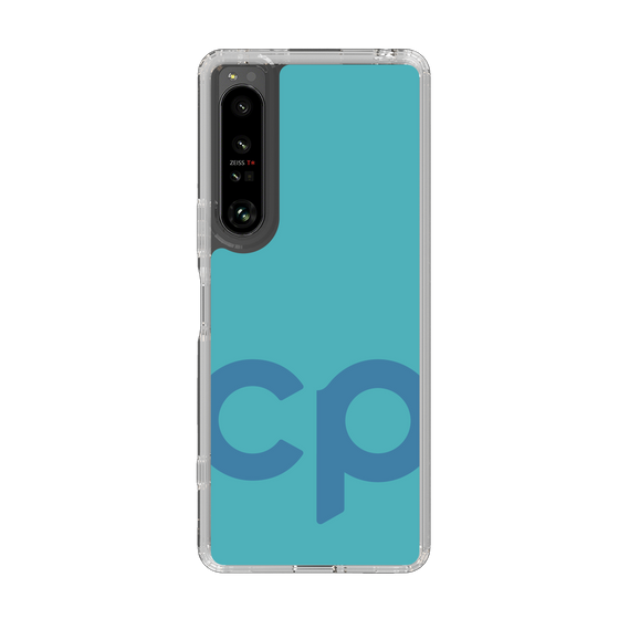 Slim Protection Case［ Original - CASEPLAY Initial - Light Blue ］