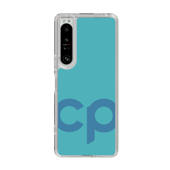 Slim Protection Case［ Original - CASEPLAY Initial - Light Blue ］