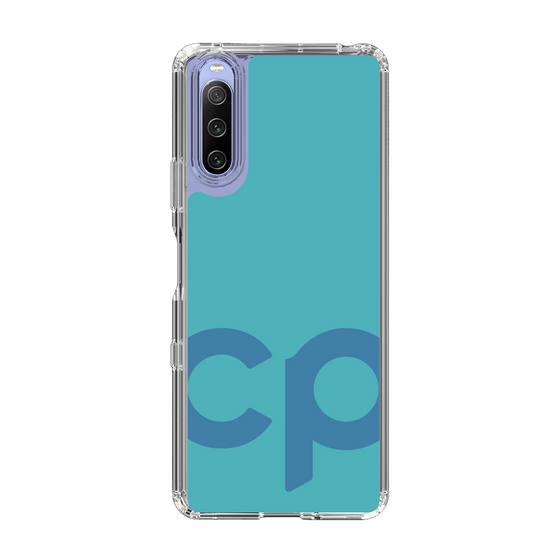Slim Protection Case［ Original - CASEPLAY Initial - Light Blue ］