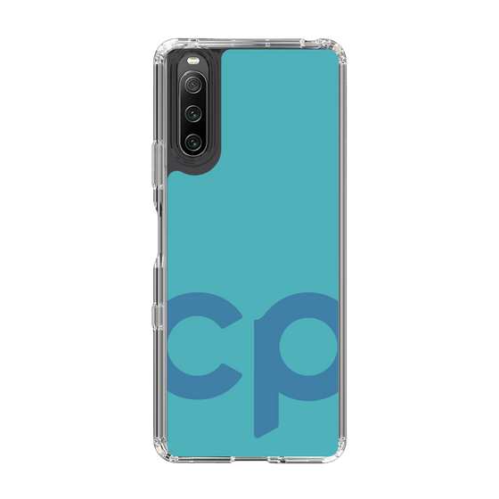 Slim Protection Case［ Original - CASEPLAY Initial - Light Blue ］