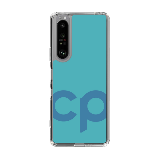 Slim Protection Case［ Original - CASEPLAY Initial - Light Blue ］