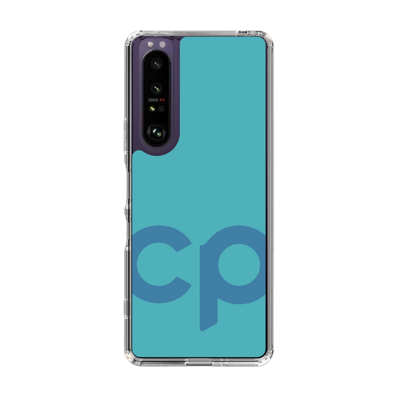 Slim Protection Case［ Original - CASEPLAY Initial - Light Blue ］