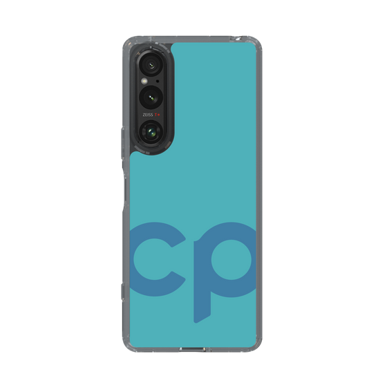 Slim Protection Case［ Original - CASEPLAY Initial - Light Blue ］