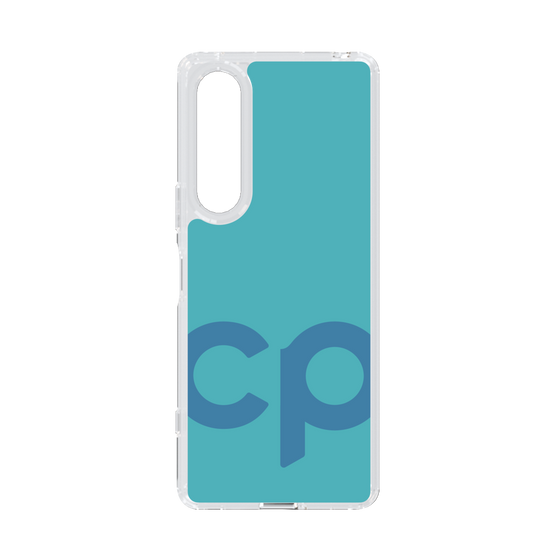 Slim Protection Case［ Original - CASEPLAY Initial - Light Blue ］