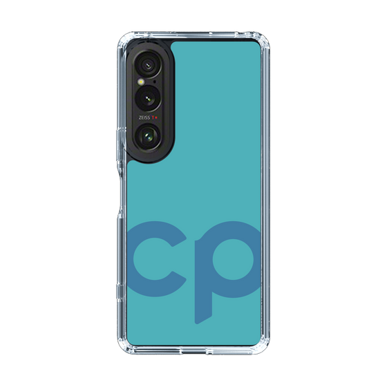 Slim Protection Case［ Original - CASEPLAY Initial - Light Blue ］