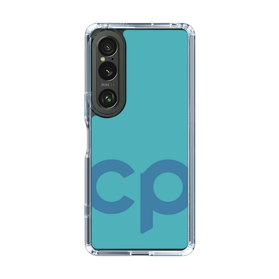 Slim Protection Case［ Original - CASEPLAY Initial - Light Blue ］