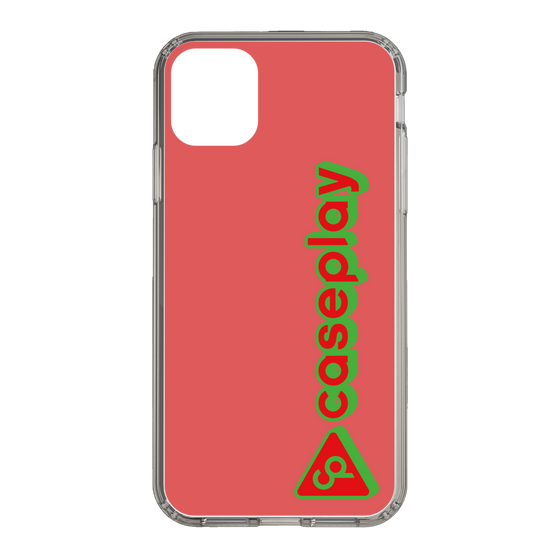Slim Protection Case［ Original - CASEPLAY Logotype - Red ］