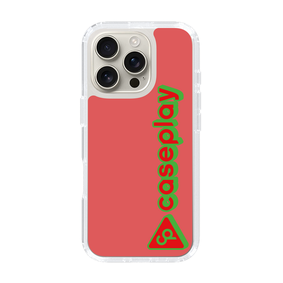 Slim Protection Case［ Original - CASEPLAY Logotype - Red ］