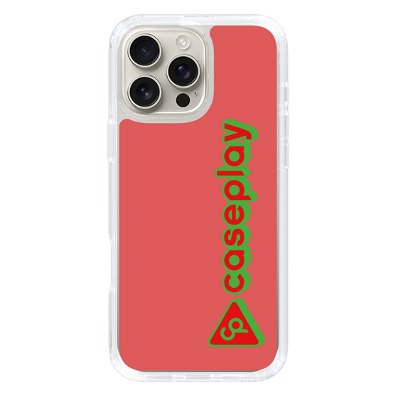 Slim Protection Case［ Original - CASEPLAY Logotype - Red ］