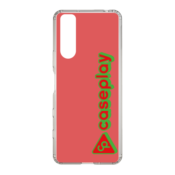 Slim Protection Case［ Original - CASEPLAY Logotype - Red ］