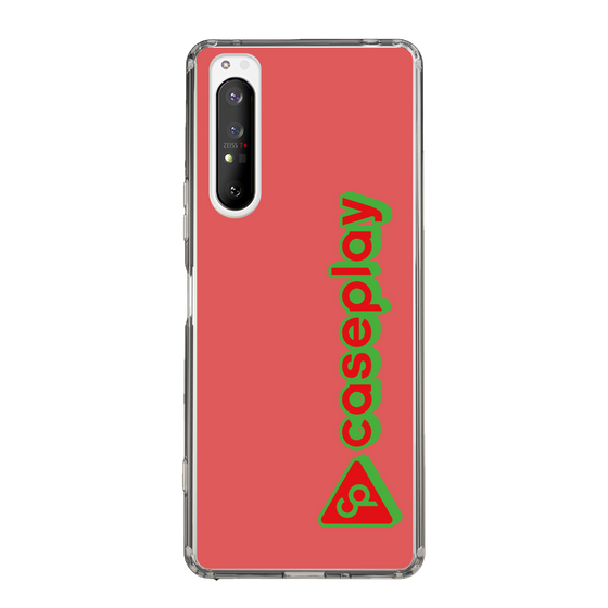 Slim Protection Case［ Original - CASEPLAY Logotype - Red ］