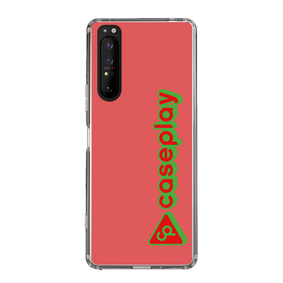 Slim Protection Case［ Original - CASEPLAY Logotype - Red ］