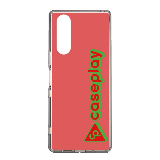 Slim Protection Case［ Original - CASEPLAY Logotype - Red ］