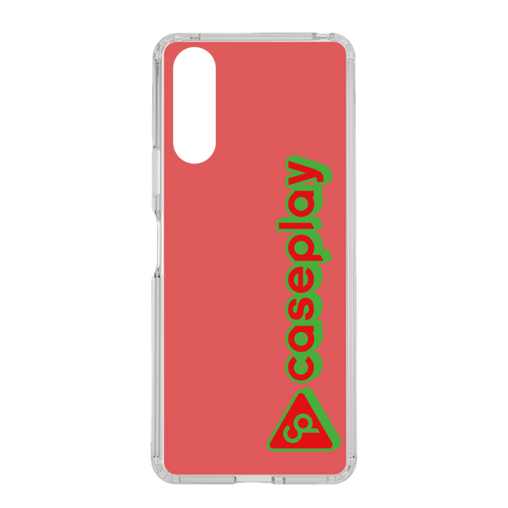 Slim Protection Case［ Original - CASEPLAY Logotype - Red ］