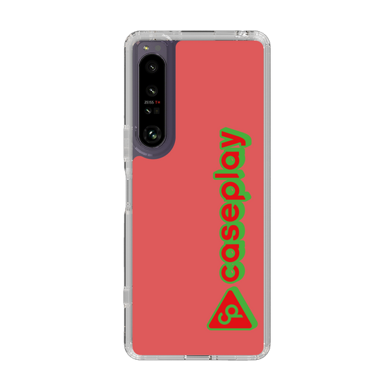 Slim Protection Case［ Original - CASEPLAY Logotype - Red ］