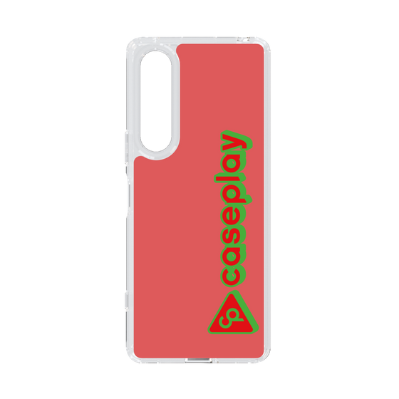 Slim Protection Case［ Original - CASEPLAY Logotype - Red ］