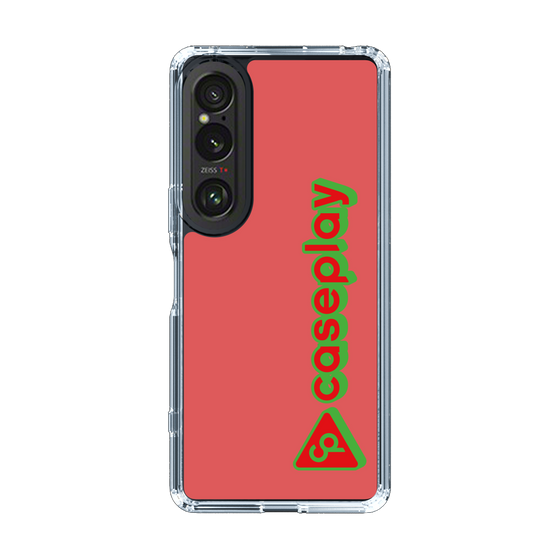 Slim Protection Case［ Original - CASEPLAY Logotype - Red ］