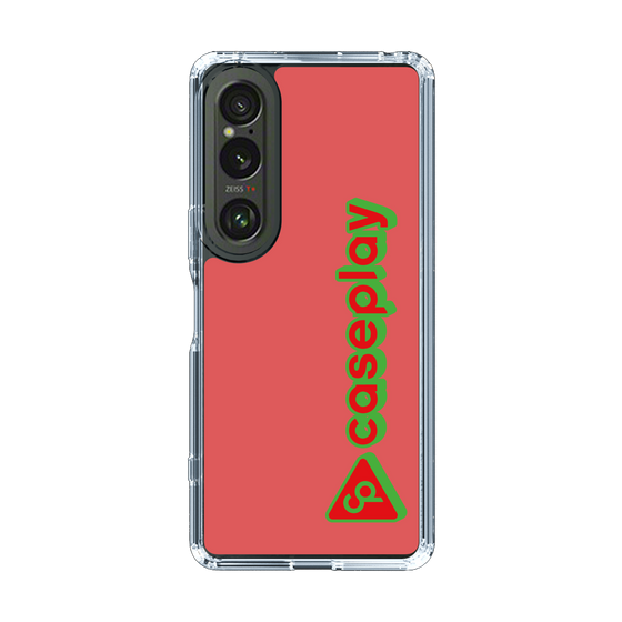Slim Protection Case［ Original - CASEPLAY Logotype - Red ］