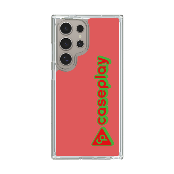 Slim Protection Case［ Original - CASEPLAY Logotype - Red ］