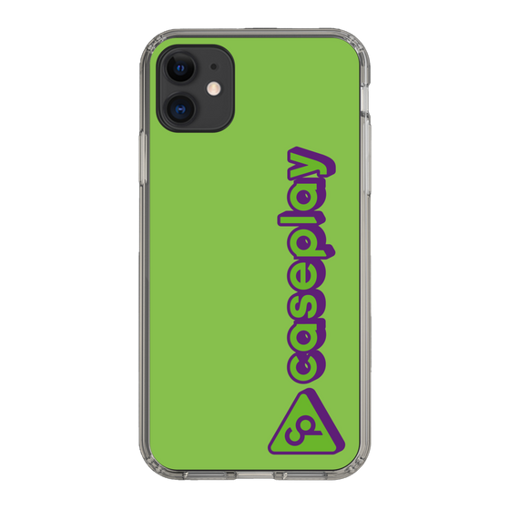 Slim Protection Case［ Original - CASEPLAY Logotype - Green ］