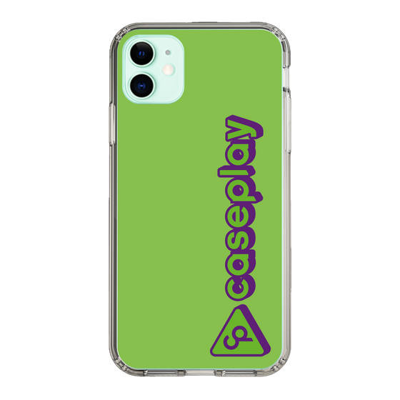 Slim Protection Case［ Original - CASEPLAY Logotype - Green ］