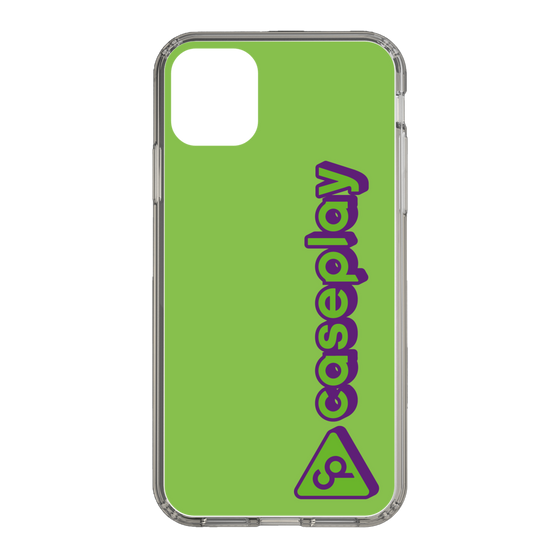 Slim Protection Case［ Original - CASEPLAY Logotype - Green ］