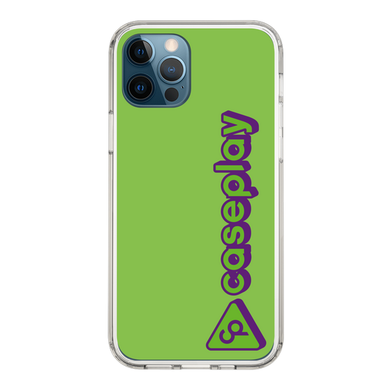 Slim Protection Case［ Original - CASEPLAY Logotype - Green ］