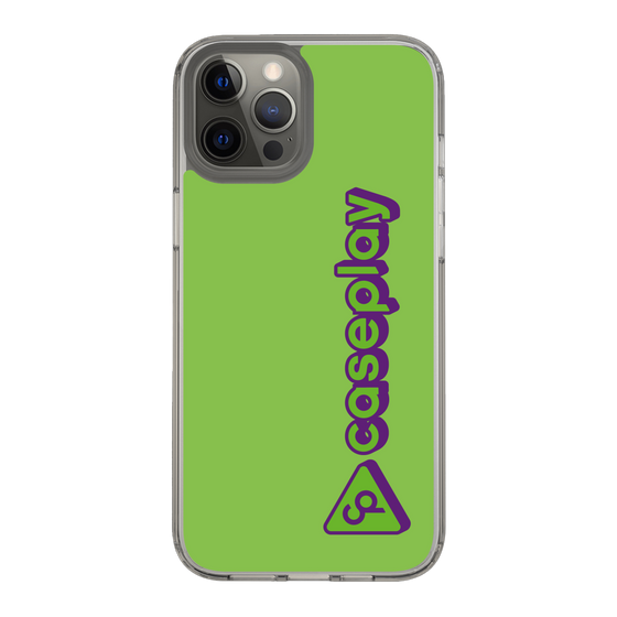 Slim Protection Case［ Original - CASEPLAY Logotype - Green ］