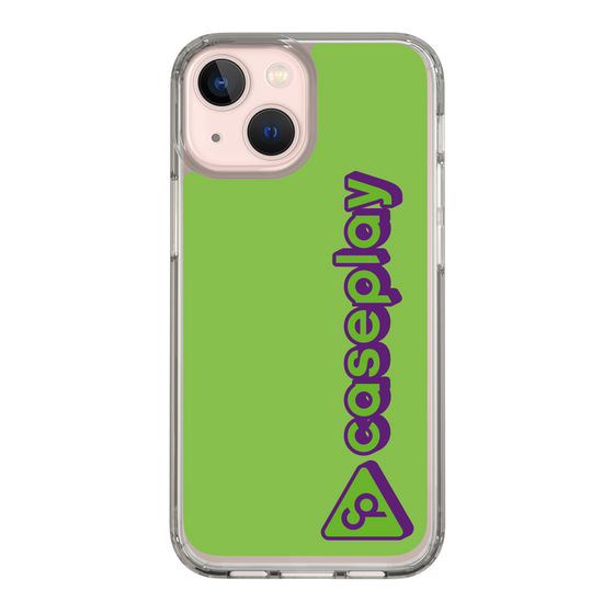 Slim Protection Case［ Original - CASEPLAY Logotype - Green ］