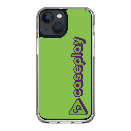 Slim Protection Case［ Original - CASEPLAY Logotype - Green ］
