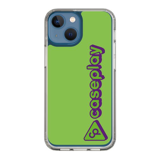 Slim Protection Case［ Original - CASEPLAY Logotype - Green ］