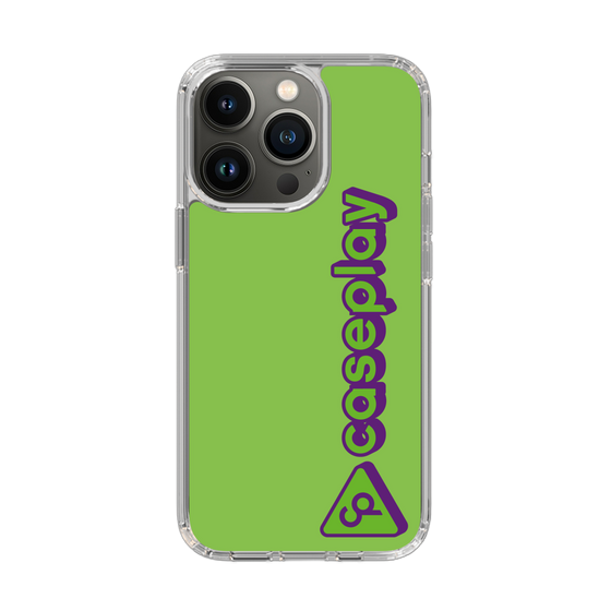 Slim Protection Case［ Original - CASEPLAY Logotype - Green ］