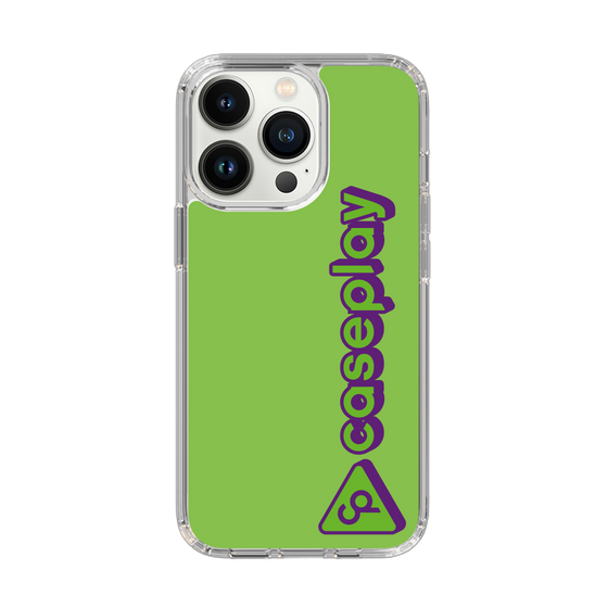 Slim Protection Case［ Original - CASEPLAY Logotype - Green ］