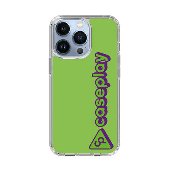 Slim Protection Case［ Original - CASEPLAY Logotype - Green ］